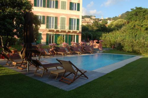 Villa Rosmarino Camogli Exteriör bild