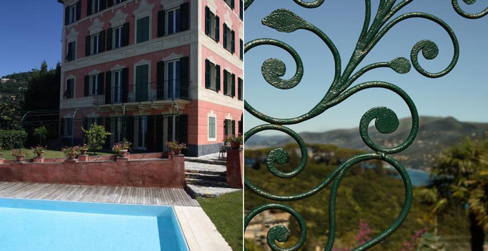 Villa Rosmarino Camogli Exteriör bild