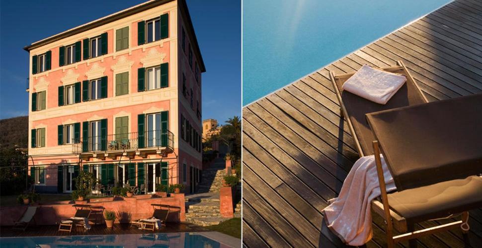 Villa Rosmarino Camogli Exteriör bild